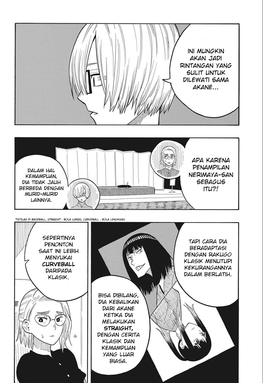 Akane Banashi Bab 20 halaman 18
