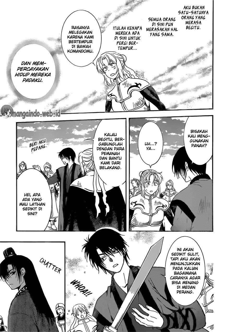 Akatsuki no Yona Bab 166 halaman 17