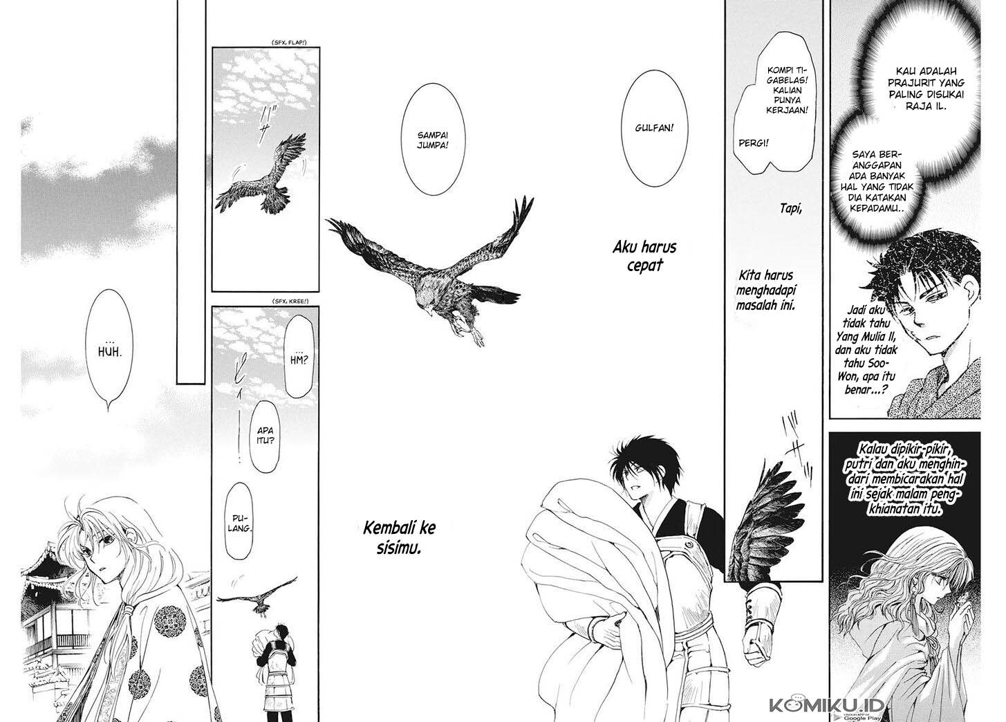 Akatsuki no Yona Bab 185 halaman 9