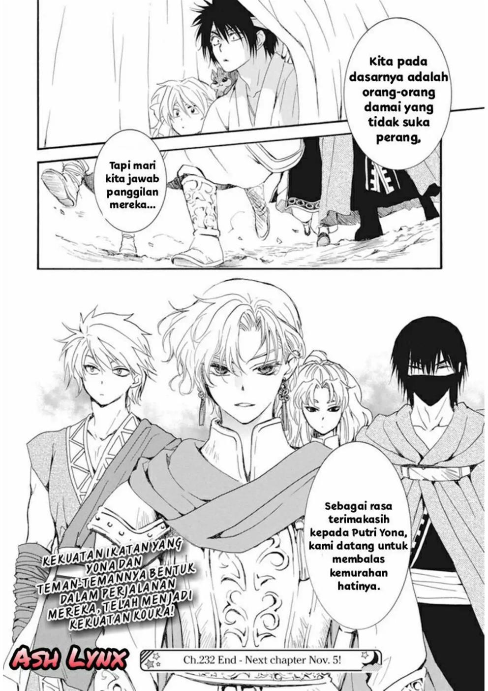 Akatsuki no Yona chapter 232 halaman 28