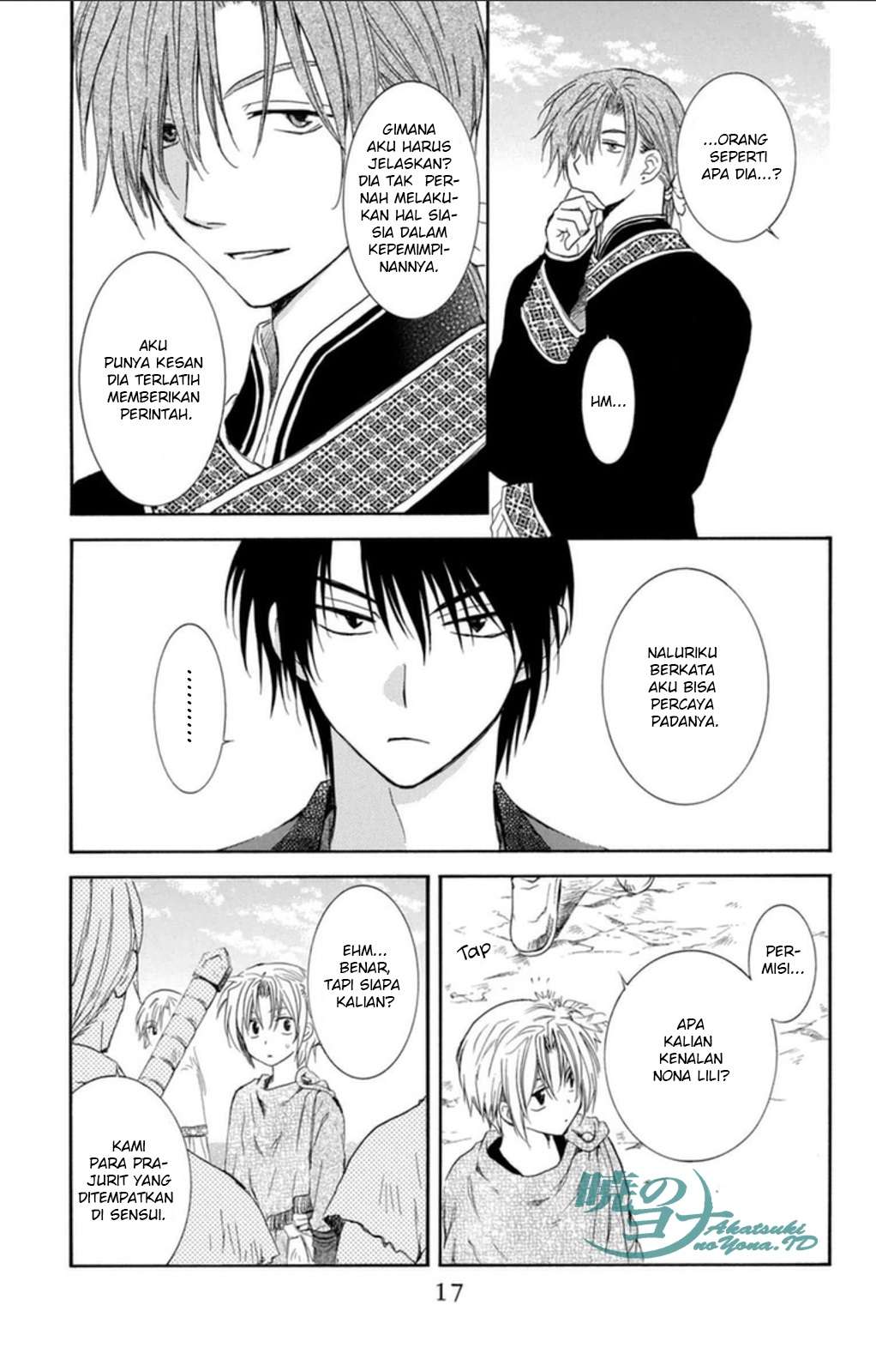 Akatsuki no Yona Bab 89 halaman 17