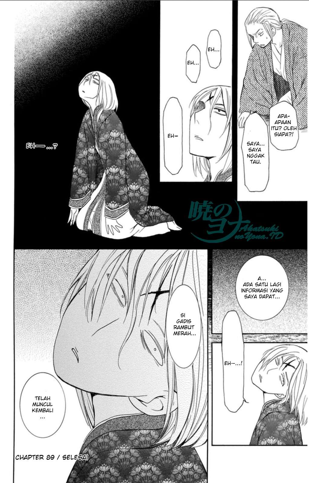 Akatsuki no Yona Bab 89 halaman 34