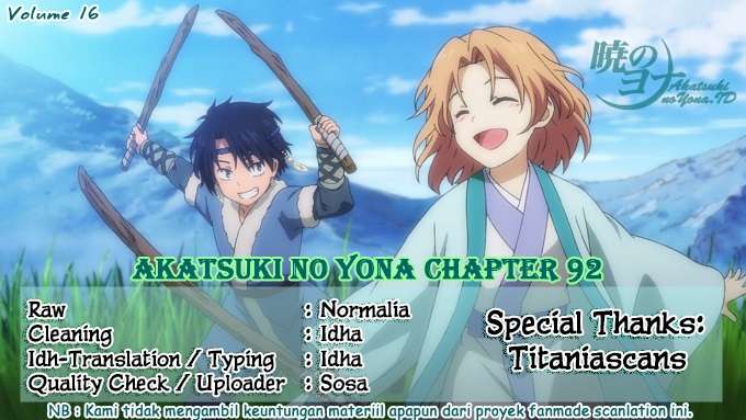 Akatsuki no Yona Bab 92 halaman 32