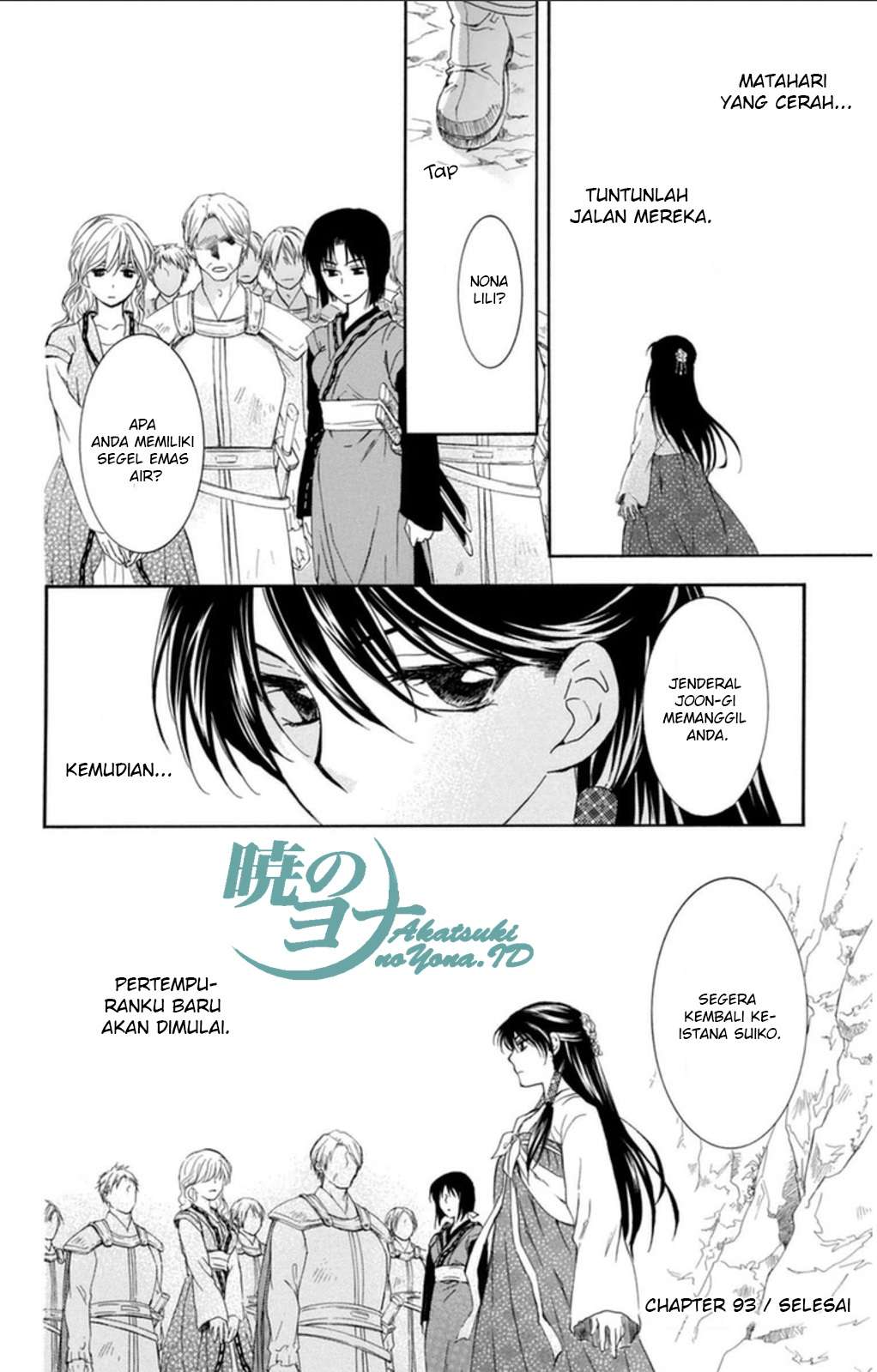 Akatsuki no Yona Bab 93 halaman 32
