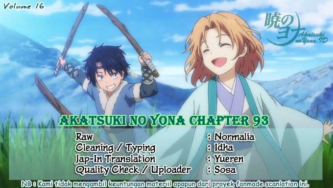 Akatsuki no Yona Bab 93 halaman 33
