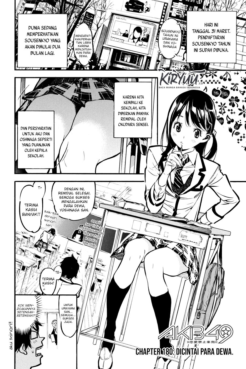 AKB49 Bab 180 halaman 4
