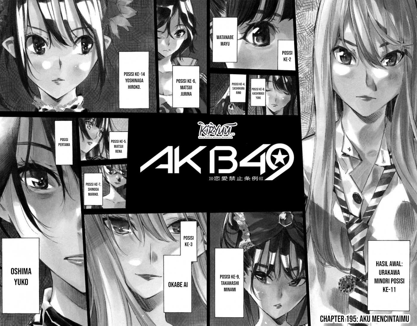 AKB49 Bab 195 halaman 1