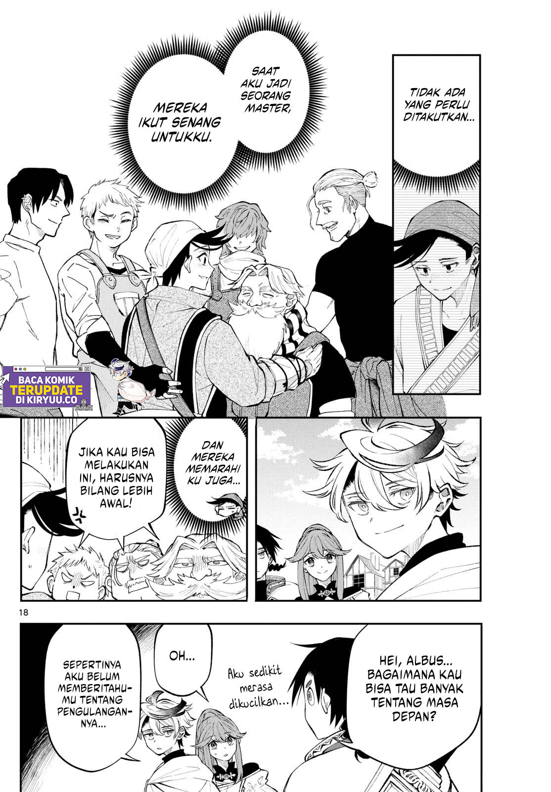 Albus Changes the World Bab 14 halaman 18