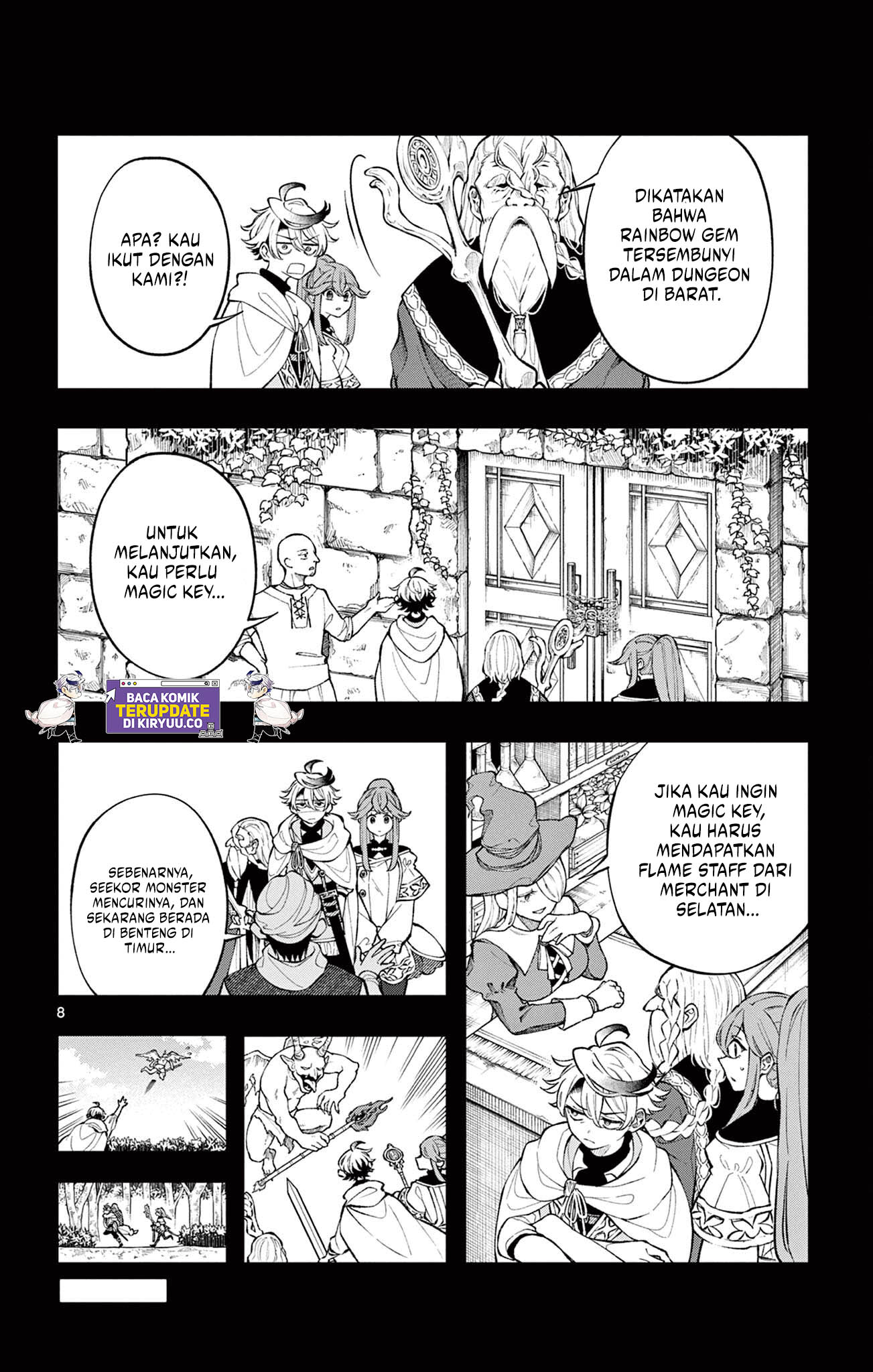 Albus Changes the World Bab 4 halaman 8
