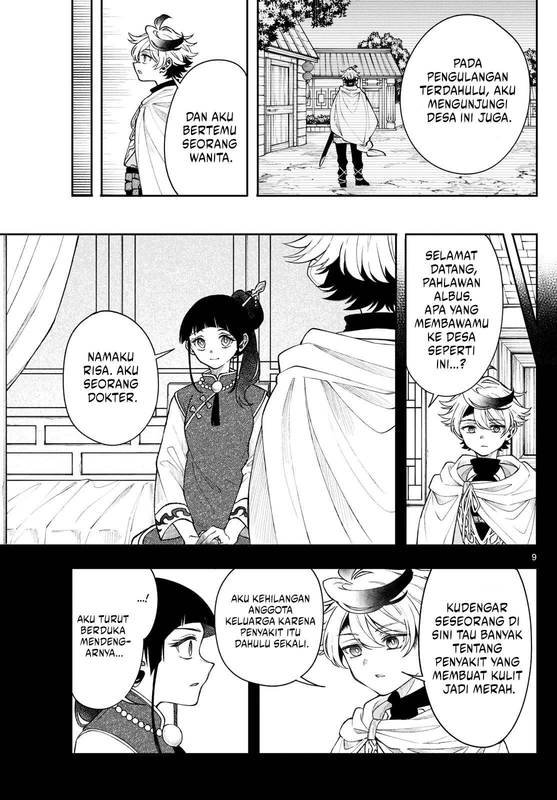 Albus Changes the World Bab 57 halaman 9