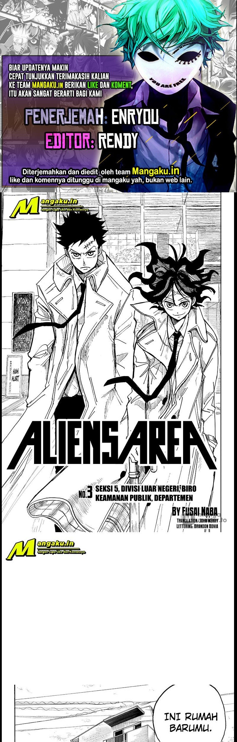 Aliens Area Bab 03 halaman 1