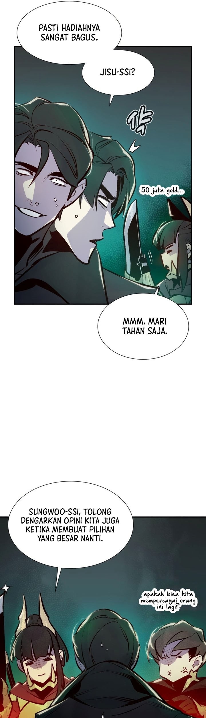 Alone Necromancer Bab 100 halaman 55