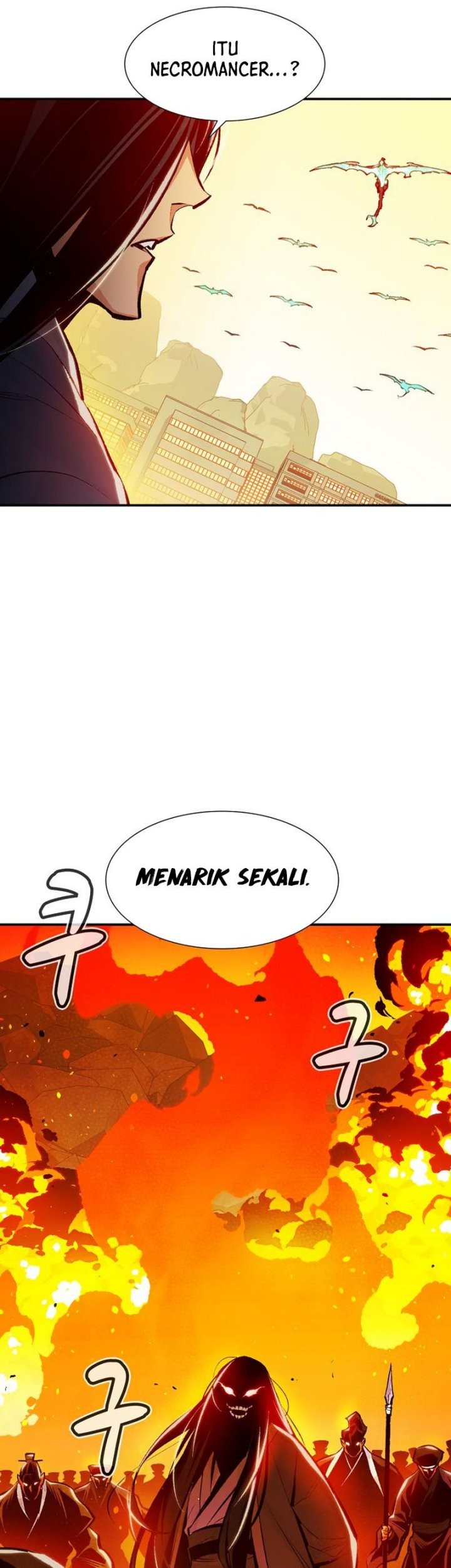 Alone Necromancer Bab 105 halaman 74
