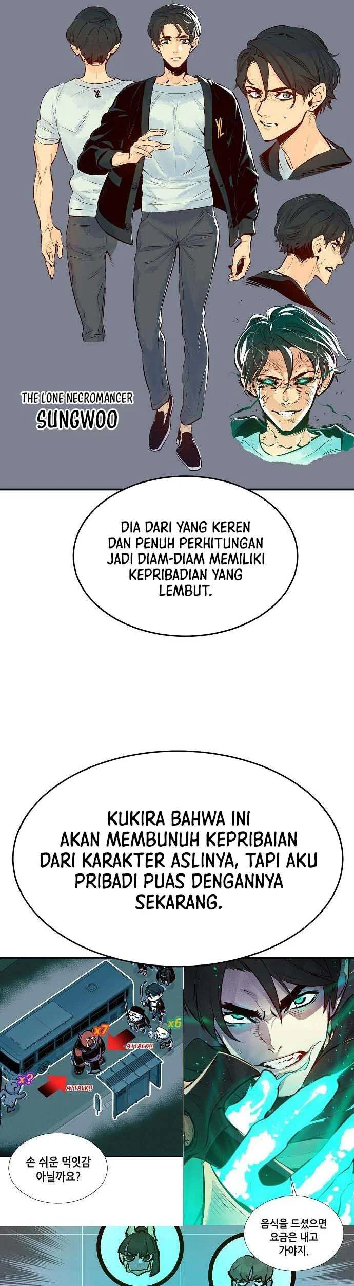 Alone Necromancer Bab 106.5 halaman 26