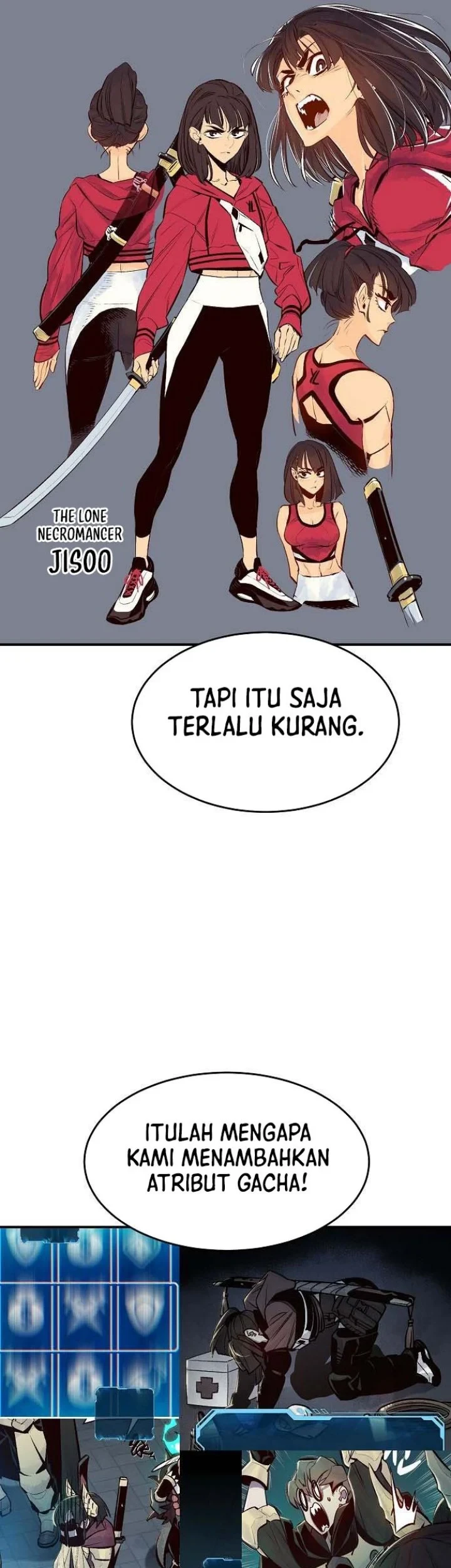 Alone Necromancer Bab 107.5 halaman 35