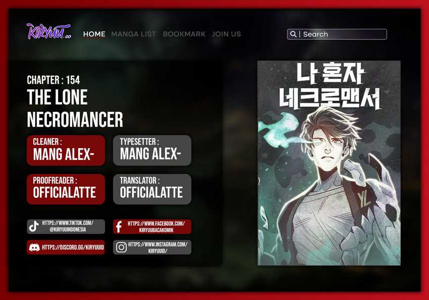 Alone Necromancer chapter 154 halaman 1