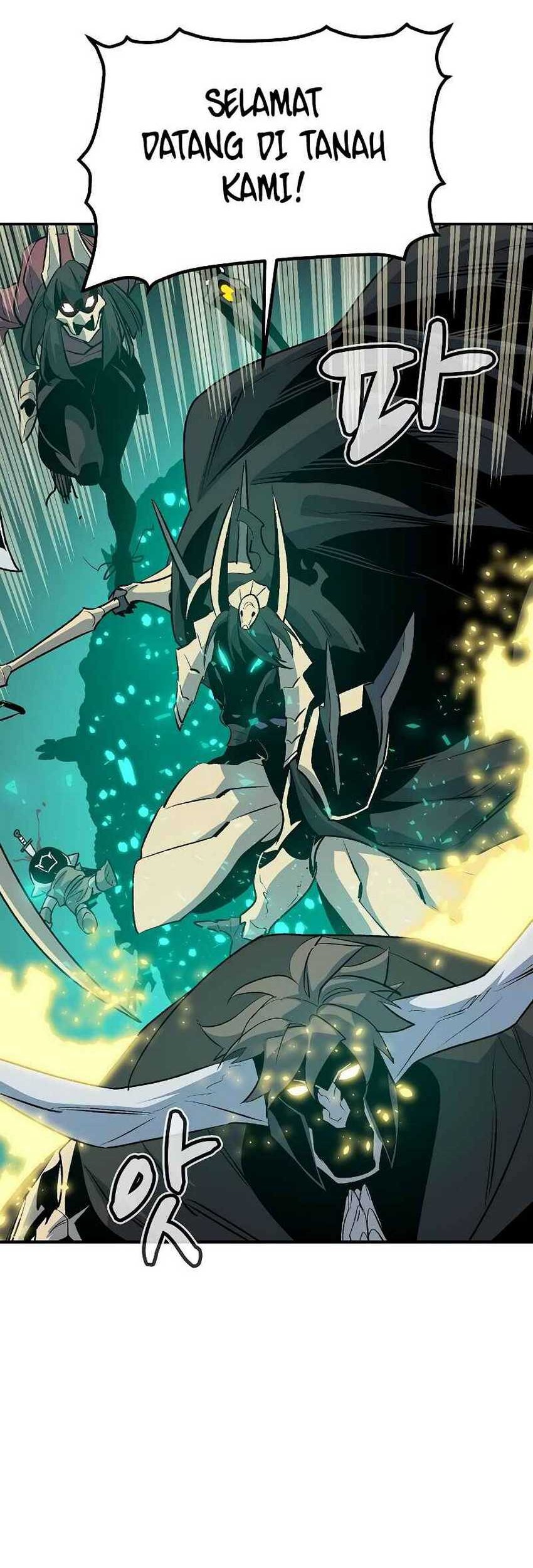 Alone Necromancer Bab 156 halaman 57