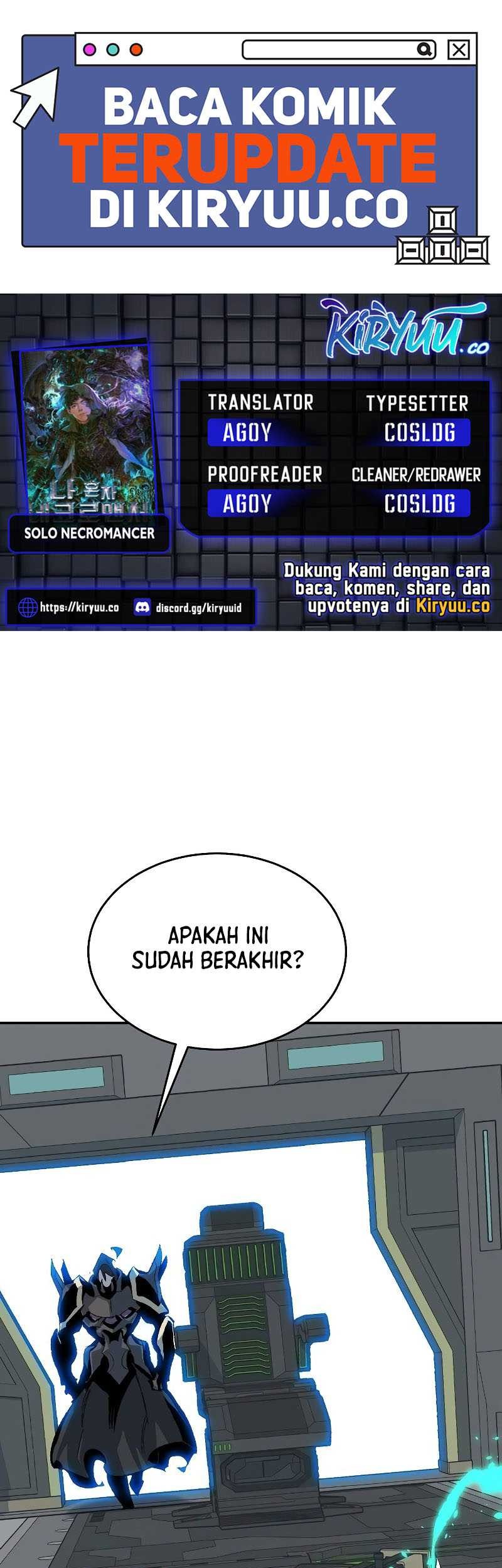 Alone Necromancer Bab 167 halaman 1