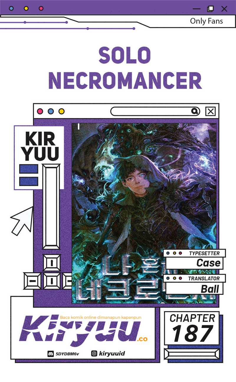 Alone Necromancer chapter 187 halaman 1