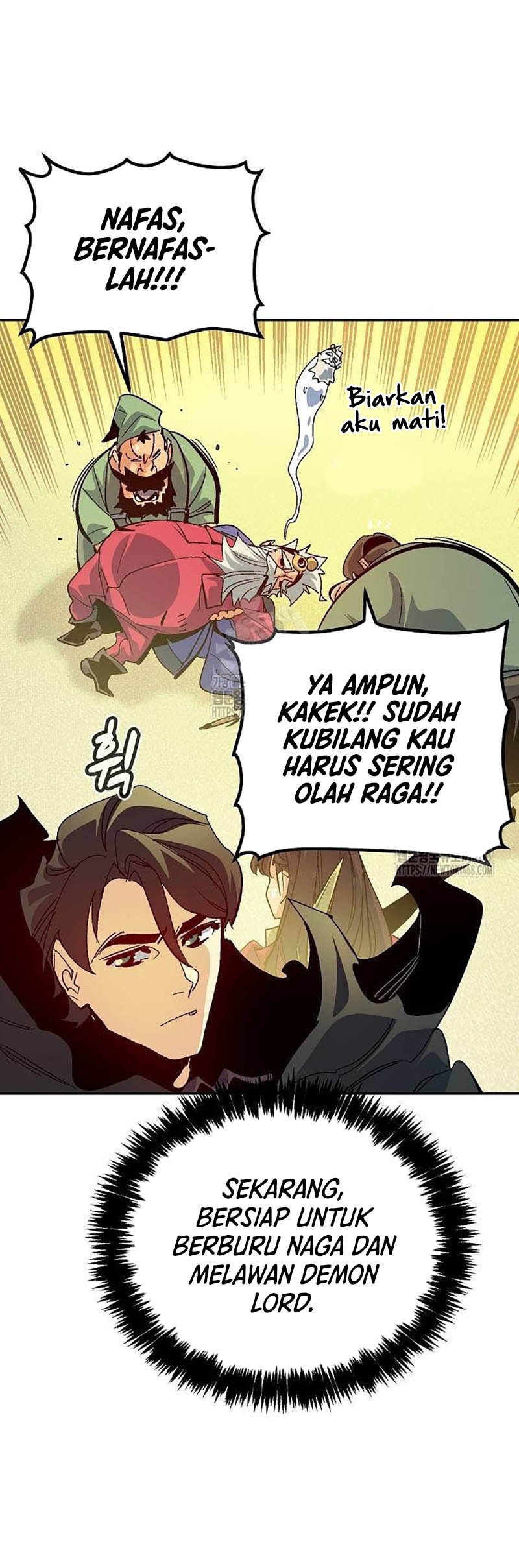 Alone Necromancer Bab 189 halaman 16