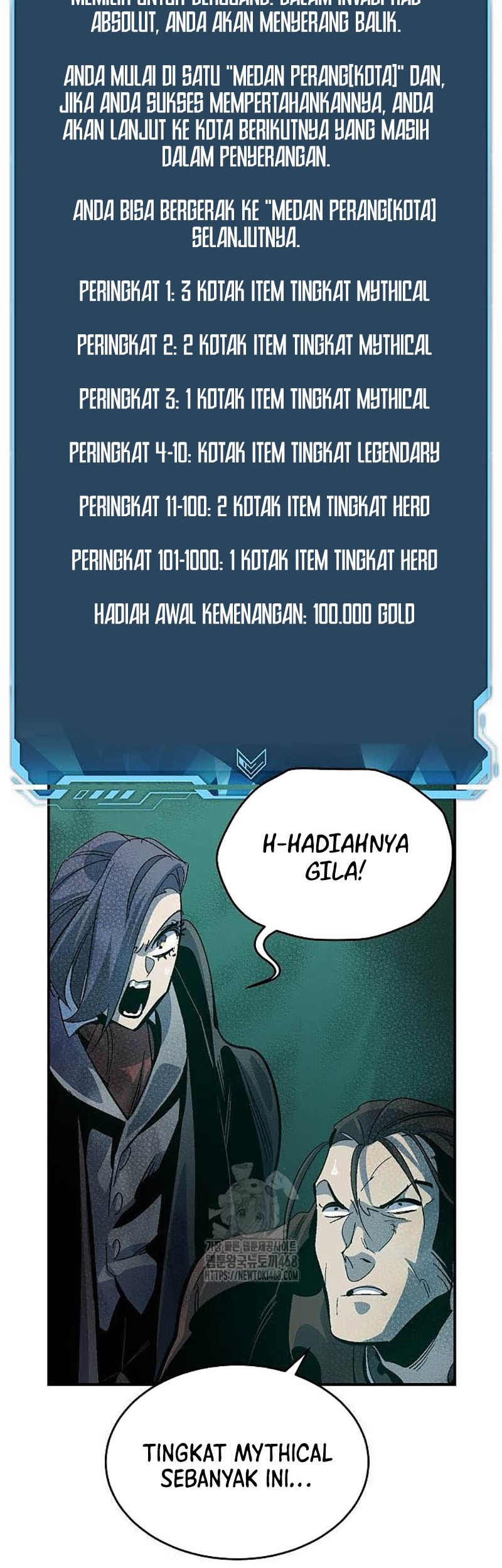 Alone Necromancer Bab 189 halaman 58