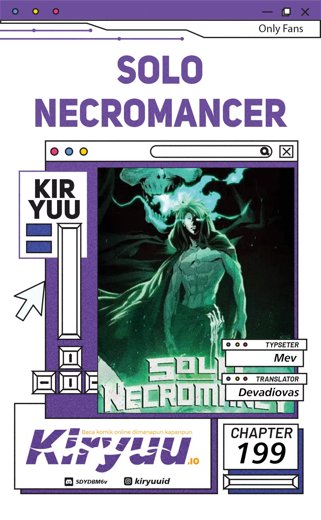 Alone Necromancer Bab 199 halaman 1