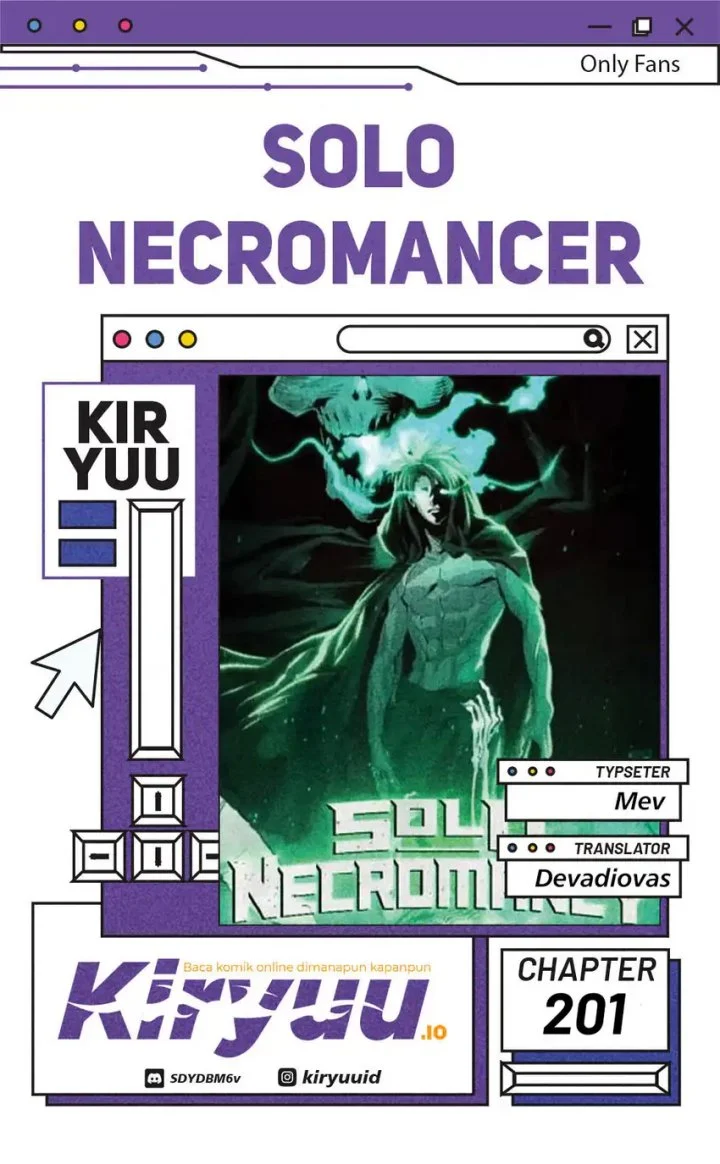Alone Necromancer Bab 201 halaman 1