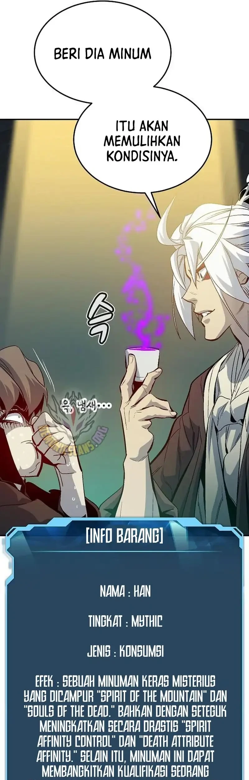 Alone Necromancer Bab 203 halaman 49