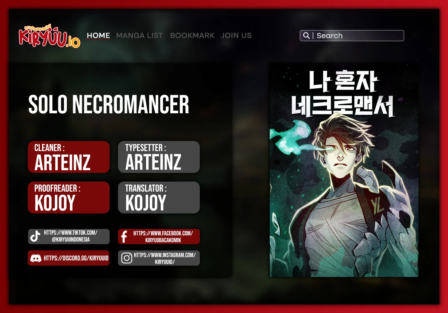 Alone Necromancer Bab 204 halaman 1