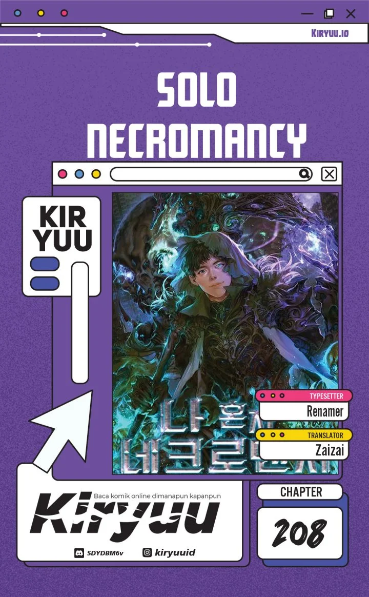 Alone Necromancer Bab 208 halaman 1