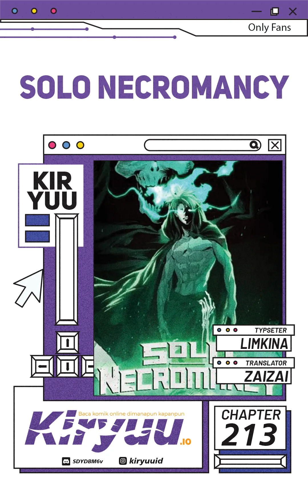 Alone Necromancer Bab 213 halaman 1