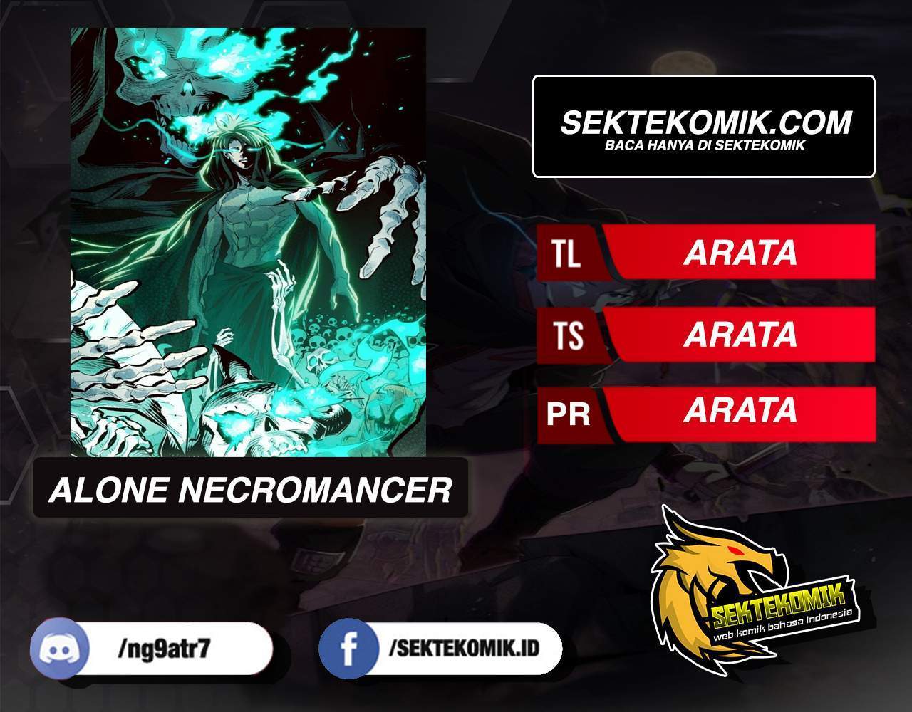 Alone Necromancer Bab 3 halaman 1