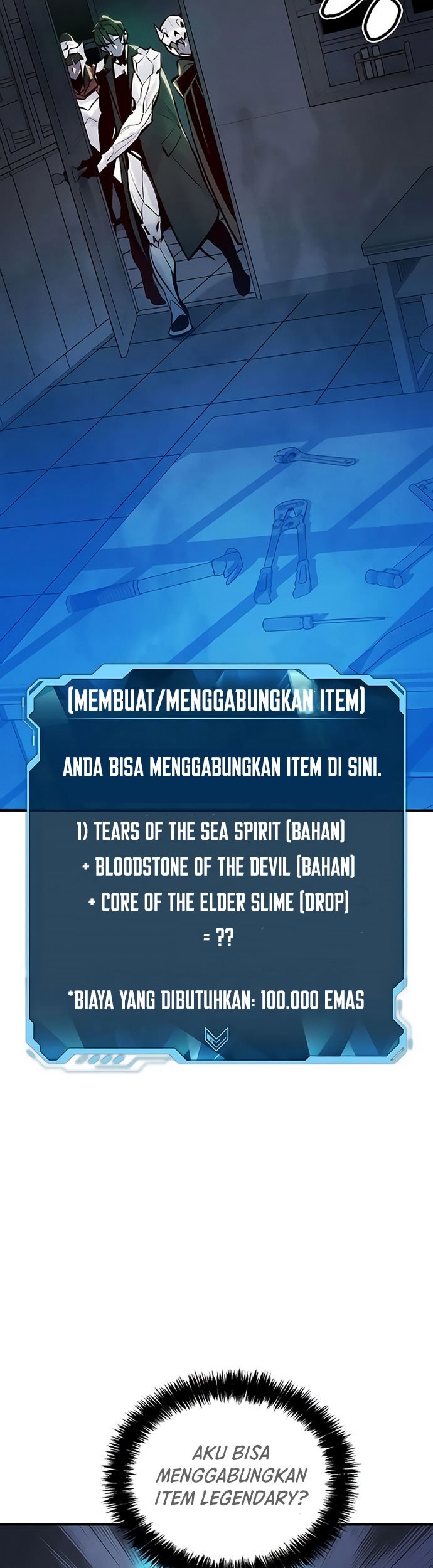 Alone Necromancer Bab 39 halaman 54