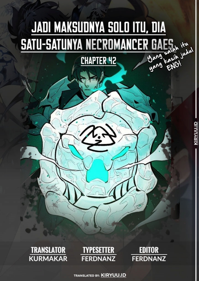 Alone Necromancer Bab 42 halaman 1
