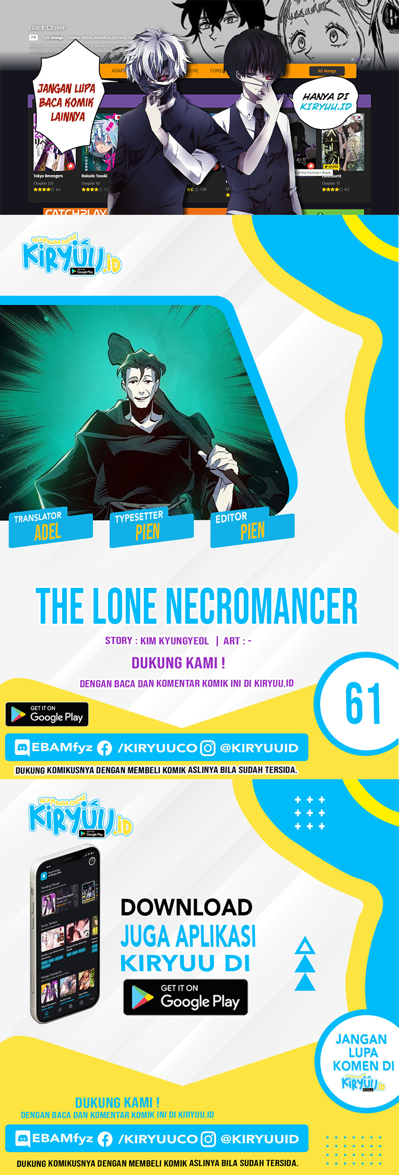 Alone Necromancer Bab 61 halaman 1