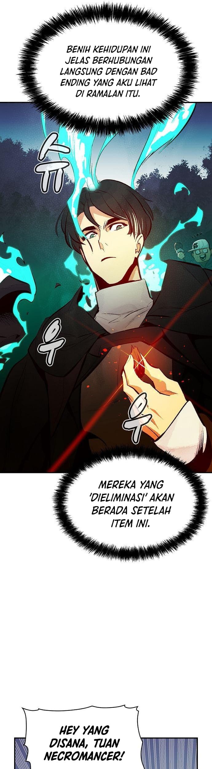 Alone Necromancer Bab 62 halaman 40