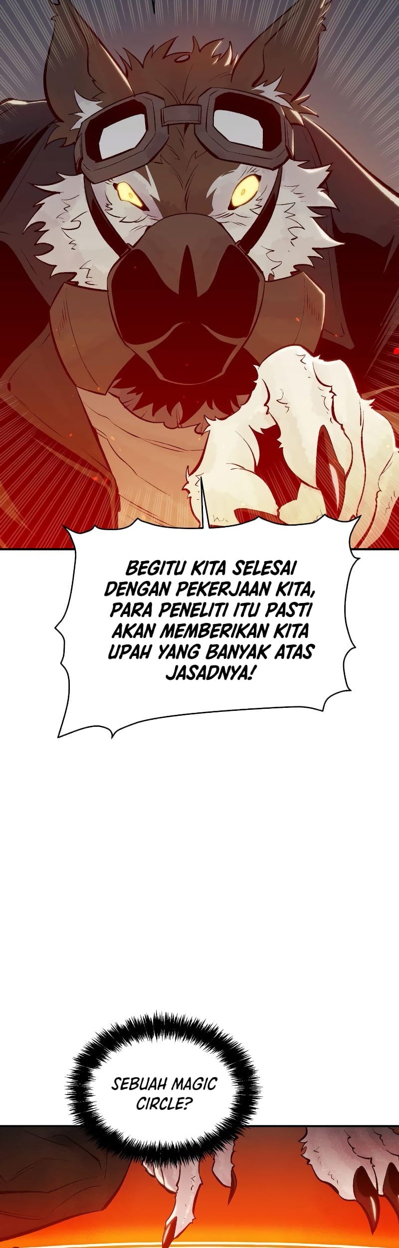 Alone Necromancer Bab 63 halaman 55