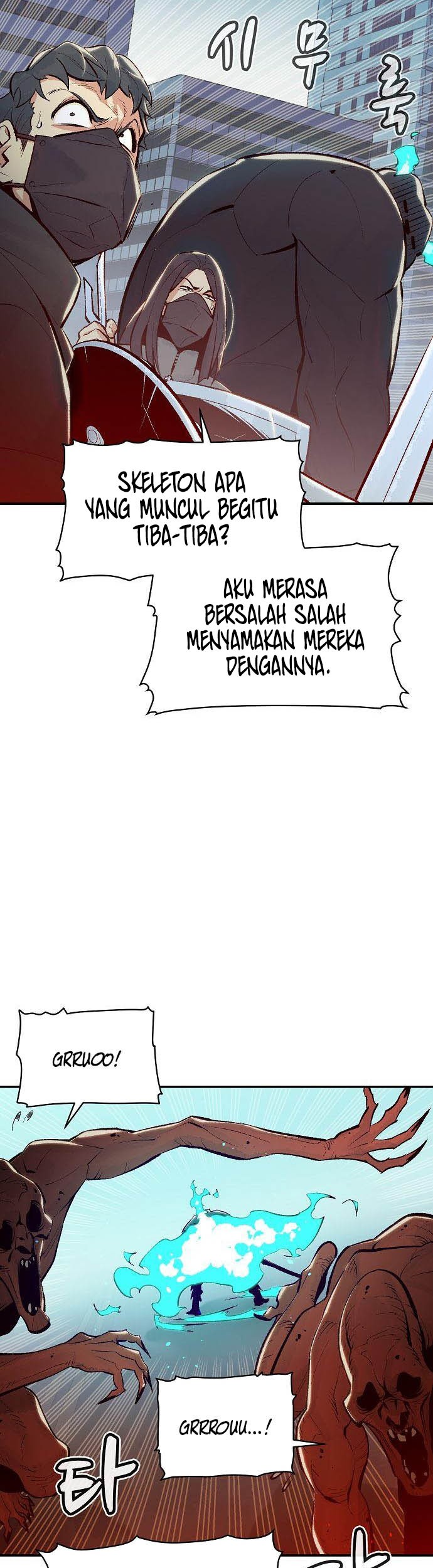 Alone Necromancer Bab 71 halaman 21