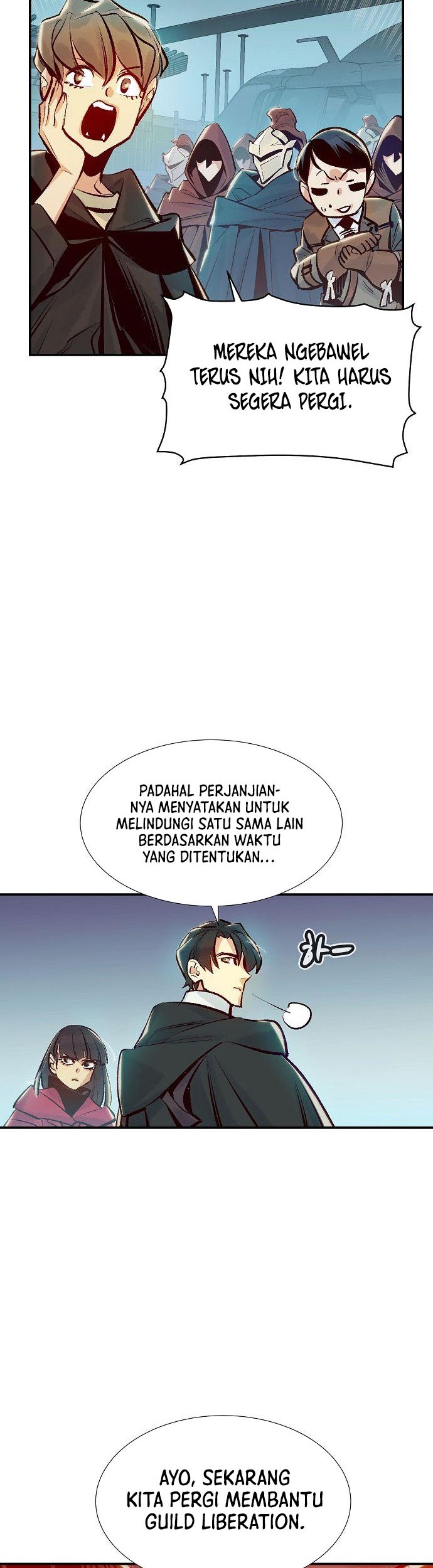 Alone Necromancer Bab 74 halaman 71