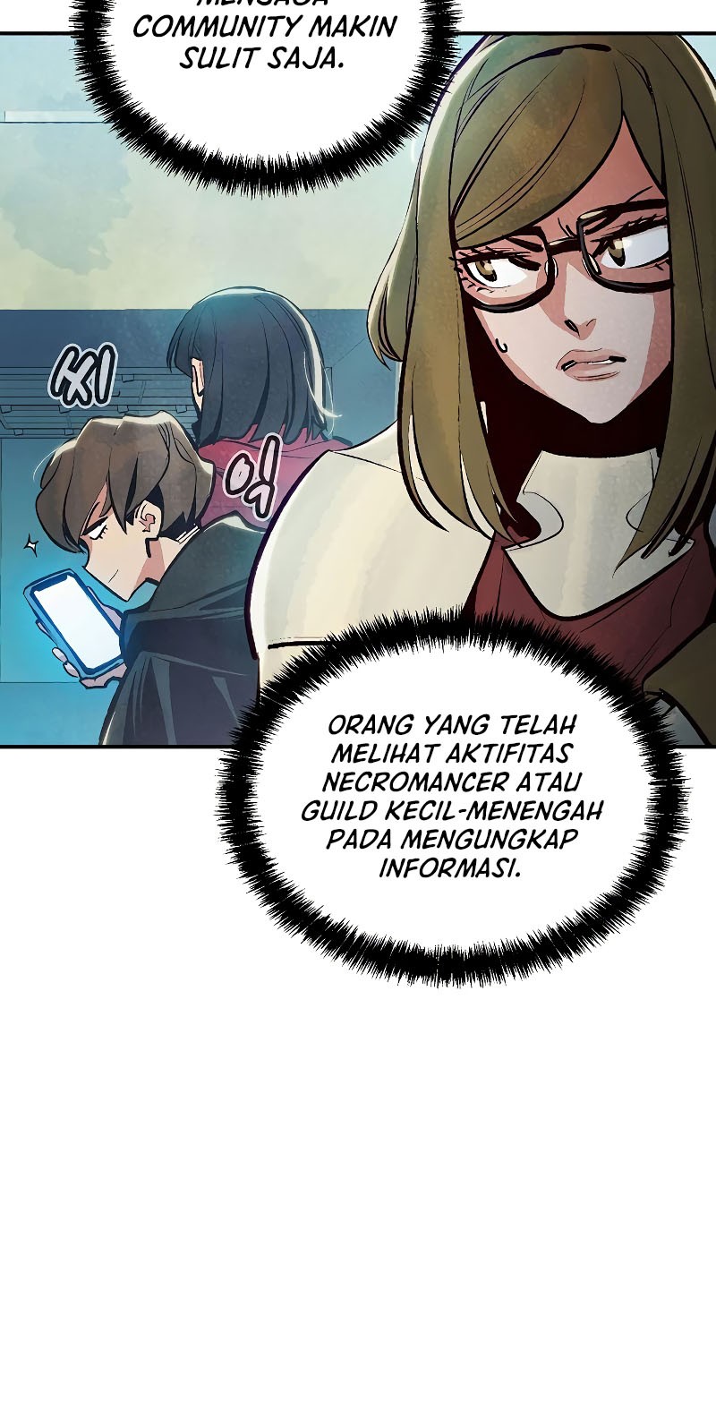 Alone Necromancer Bab 75 halaman 56