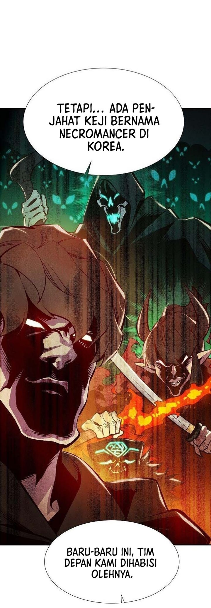 Alone Necromancer Bab 84 halaman 75