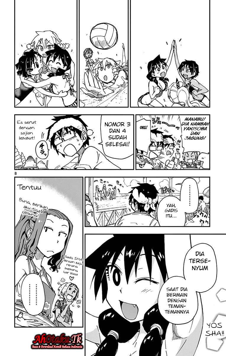 Amano Megumi wa Sukidarake! Bab 21 halaman 9