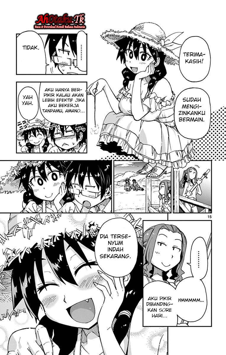 Amano Megumi wa Sukidarake! Bab 21 halaman 16