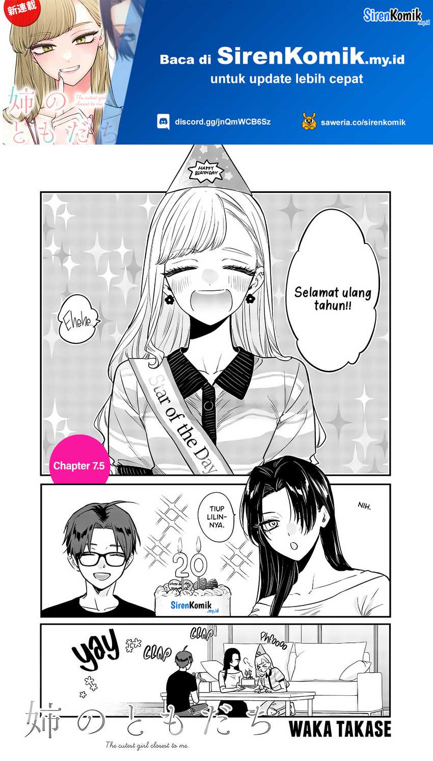 Ane no Tomodachi Bab 07.5 halaman 2