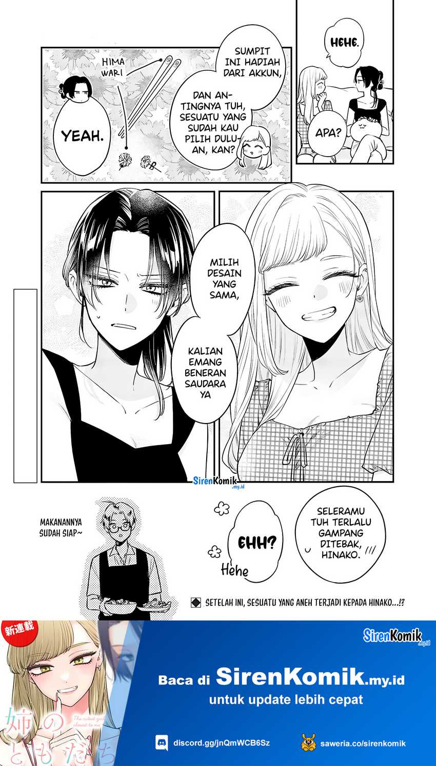 Ane no Tomodachi Bab 08.1 halaman 11