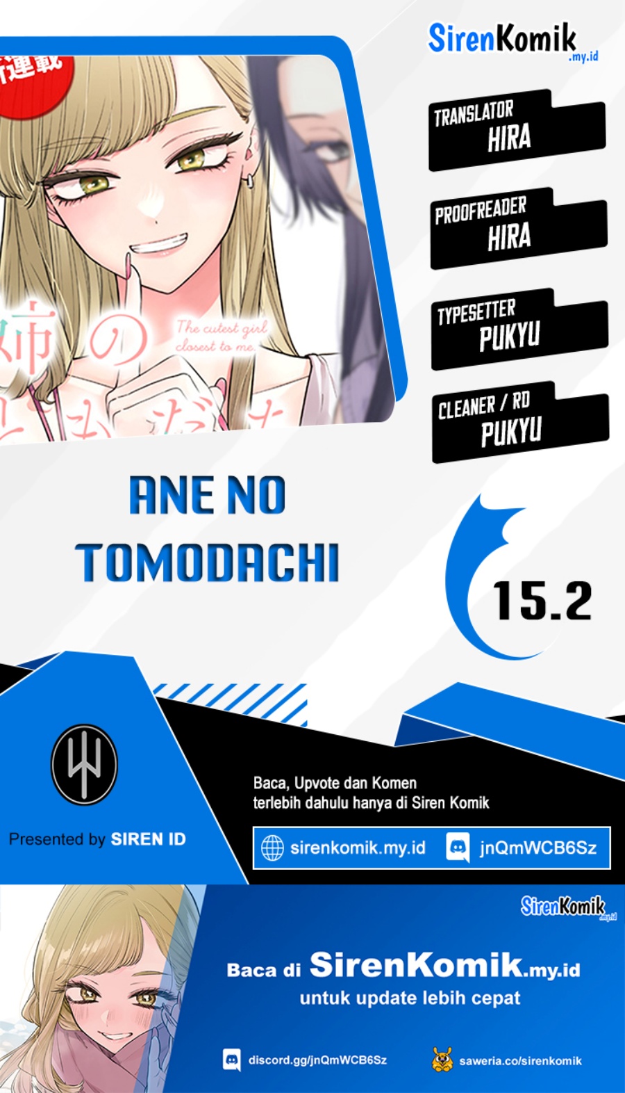 Ane no Tomodachi Bab 15.2 halaman 1