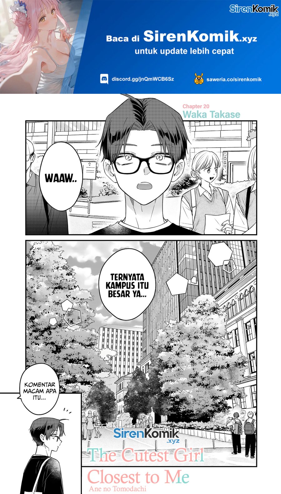 Ane no Tomodachi Bab 20 halaman 3