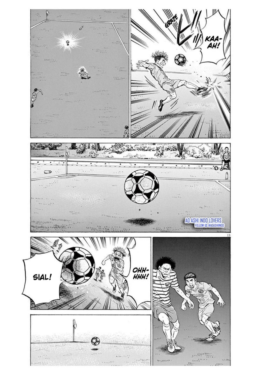 Ao Ashi chapter 100 halaman 14