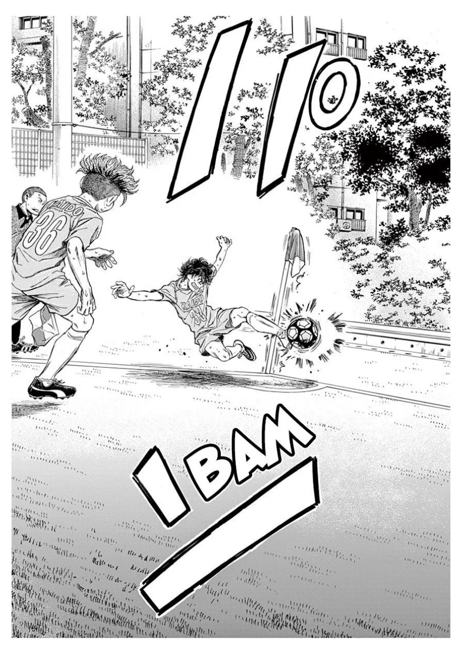 Ao Ashi chapter 100 halaman 16