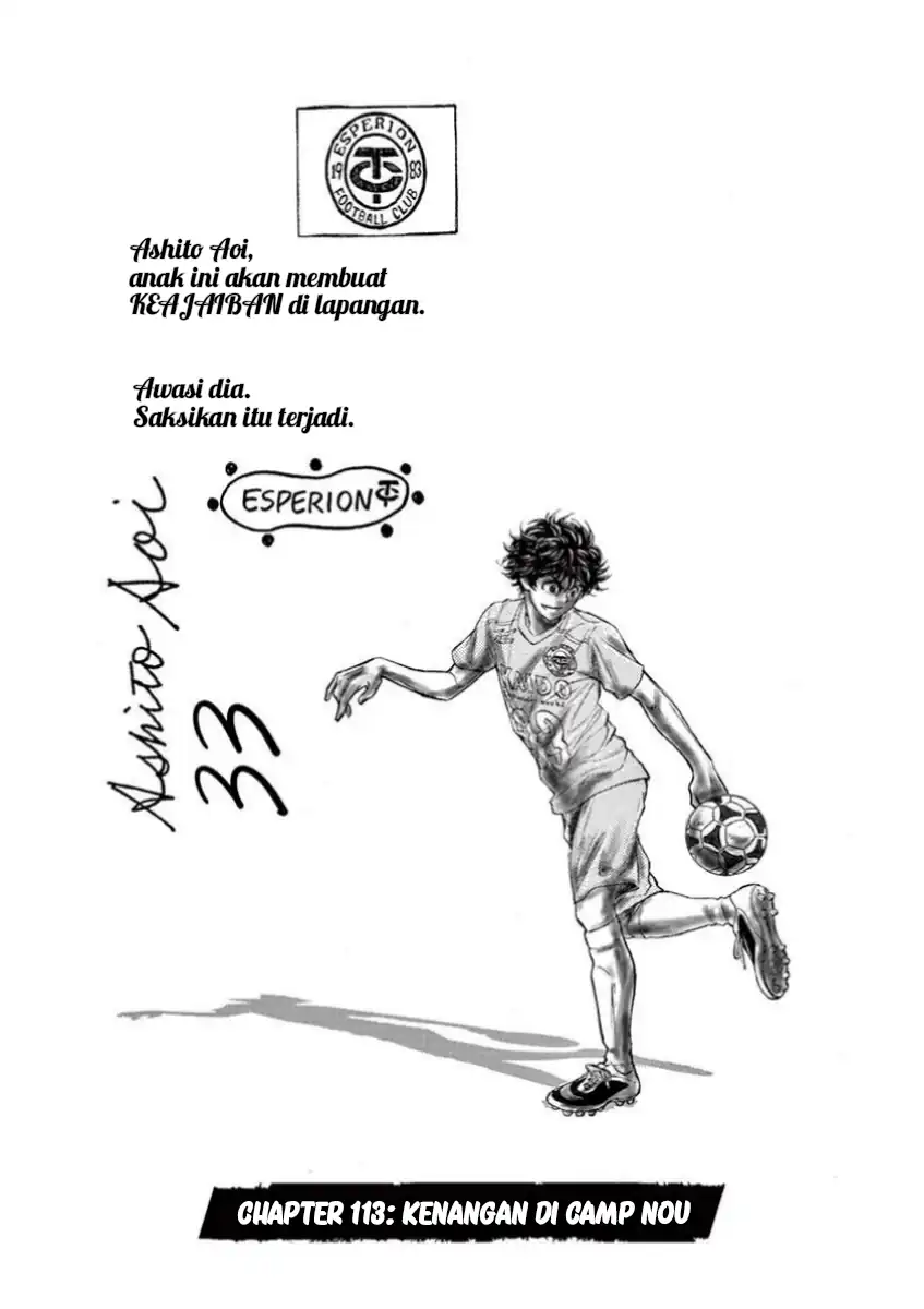 Ao Ashi Bab 113 halaman 2